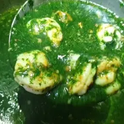 طاجن ملوخية بالجمبرى